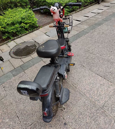 台铃铅酸48V12A电动车，现在还能骑15...