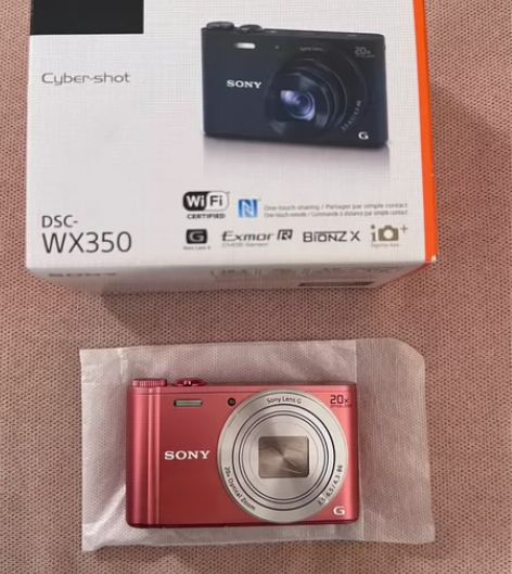 索尼wx350 粉色数码相机 索尼WX35...
