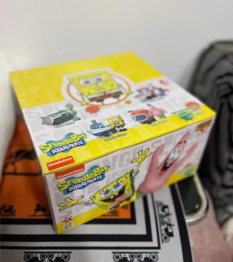 海绵宝宝系列交通工具组合儿童益智玩具小颗粒...