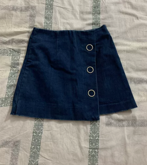 VERO MODA牛仔裙半身裙A字裙 尺码...