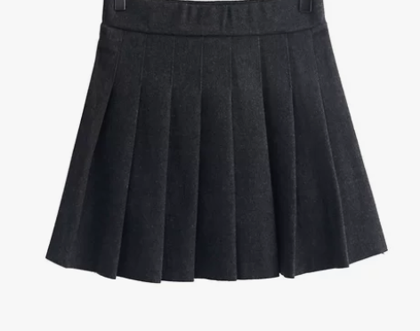 学院风毛呢百褶裙bf冬天裙子女冬半身裙秋冬...