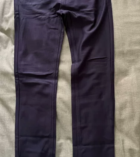 蓝色裤子 休闲裤 有弹性 很舒服 165大...