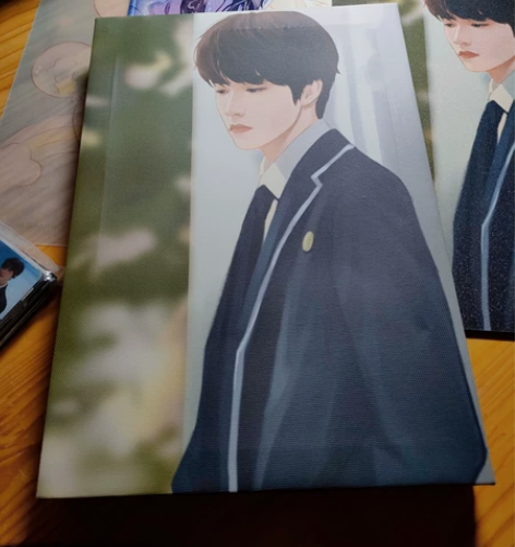 【包邮出/实拍】刘耀文无框画送同款海报 发...