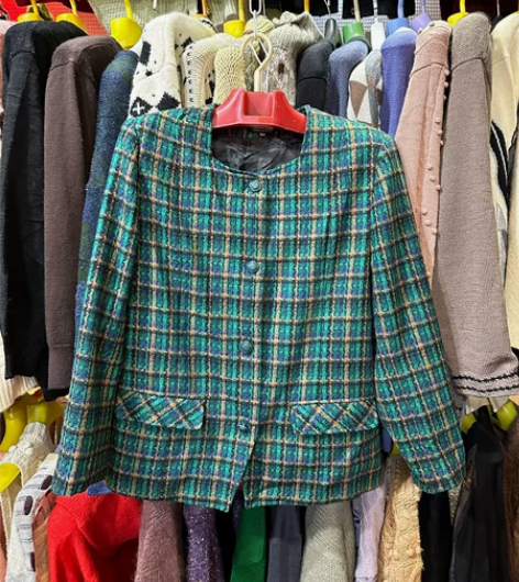 vintage古着日产羊毛西服文艺休时尚街...