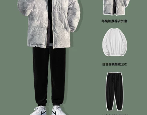 06-32男士加厚羽绒服160斤170以内...