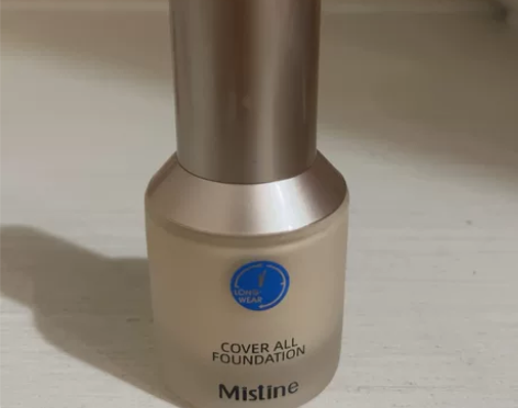 #粉底/气垫 Mistine小蓝盾粉底液，...