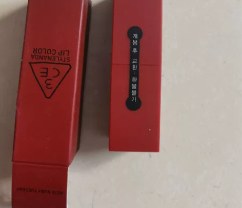 全新3ce口红色号215喜欢的抓紧入手,全...