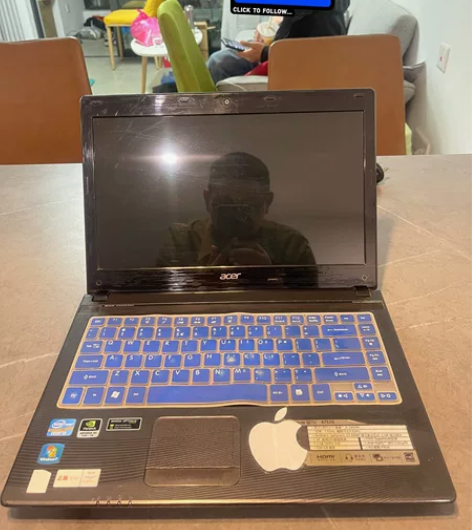 2012年买的宏基4752笔记本,加固了2...