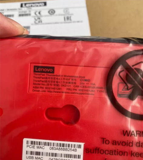 全新仅拆封 ThinkPad Thunde...