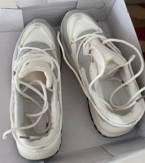 女士运动休闲鞋 39码 偏小 买完没试 退...