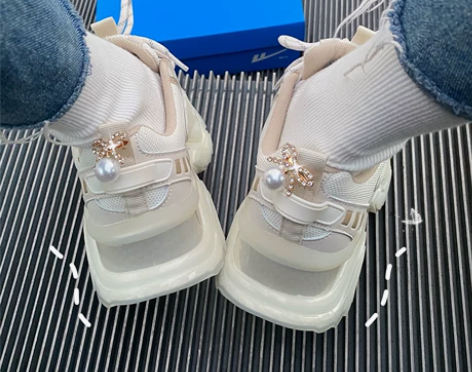 煊鑫爆改回力女鞋小众原创老爹鞋女秋季复古i...