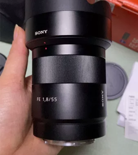 索尼镜头55f1.8  全画幅蔡司镜头  ...