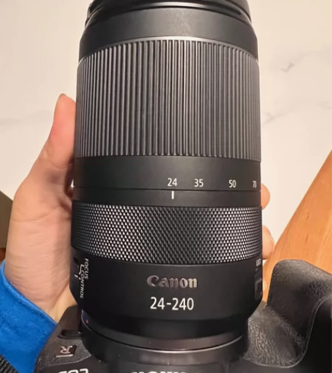 佳能rf24-240镜头，出售，几乎全新。...