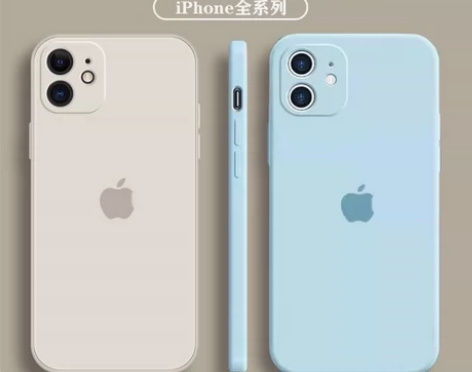 ins超火苹果12液态硅胶直边iPhone...