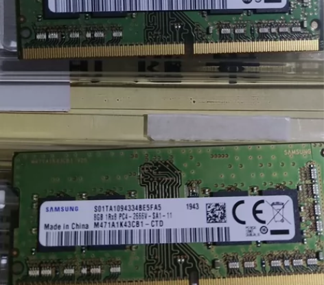 笔记本内存条三星DDR4 2666v 8g...