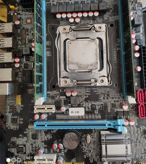 电脑主板。Cpu内存条两条。有需要联系。 ...