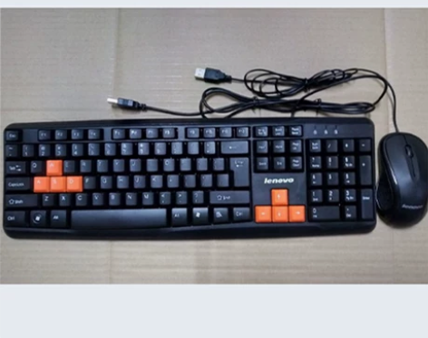 有线单键盘台式键盘鼠标USB键鼠套装笔记本...