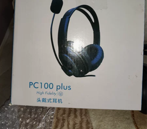 惠普头戴式耳机pc100 plus耳麦 全...