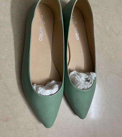 anko小众品牌单鞋 平底鞋 很轻巧舒适...