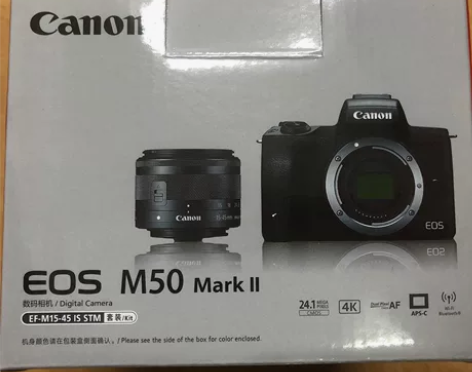 佳能(Canon)EOS m50二代数码相...