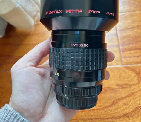 宾得 A85 1.4 老外评分9.94近乎...