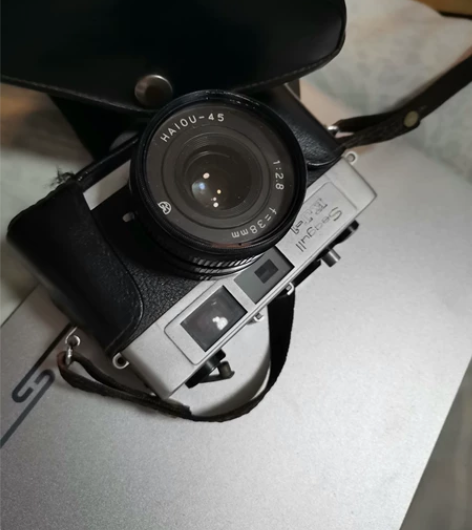 海鸥老机械相机,功能正常。 感兴趣的话点“...