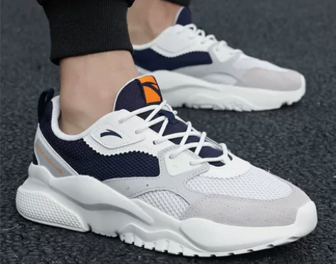 安踏老爹鞋男休闲透气鞋2023新款春季官网...