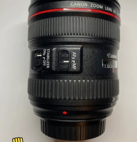 佳能24－70  f2.8 L，自用头，萤...