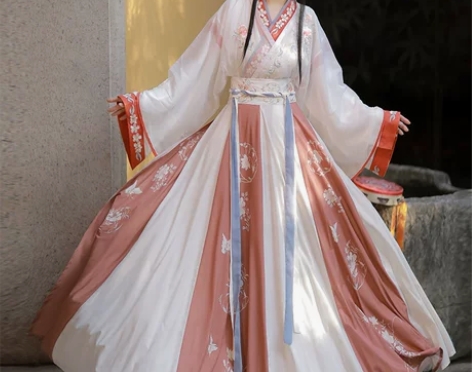 御光谣原创汉服【西洲曲】晋制交领齐腰三件套...