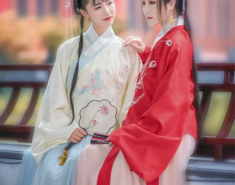 如梦霓裳汉服女装明制衫裙传统袄裙[云萝]青...
