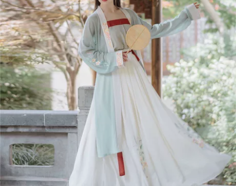 茗月萱原创汉服芙蓉全套M码，吊牌没了，有购...
