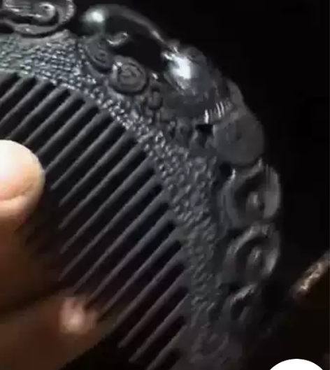 乌木手工雕刻莲年有余钱配乌木腰包鼓鼓、小莲...