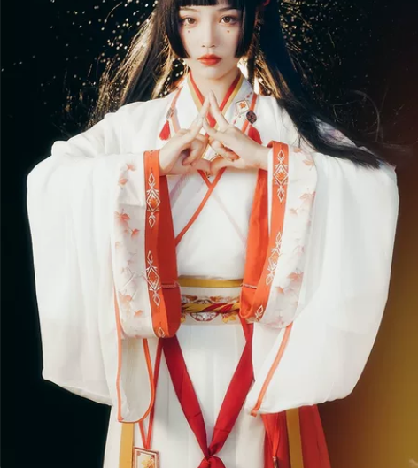 宿问【白露】 晋制原创汉服女齐腰襦裙中国风...