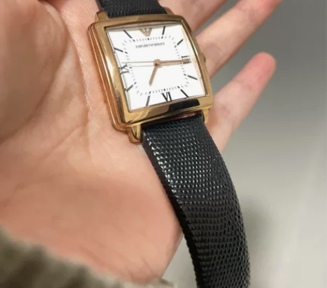 Armani 手表女腕表方表女士石英方形表...
