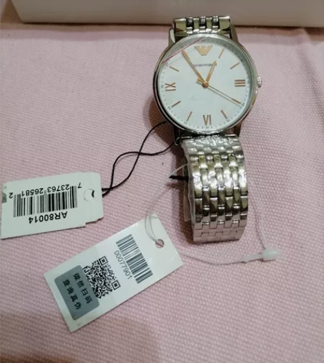 Emporio Armani阿玛尼手表 钢...