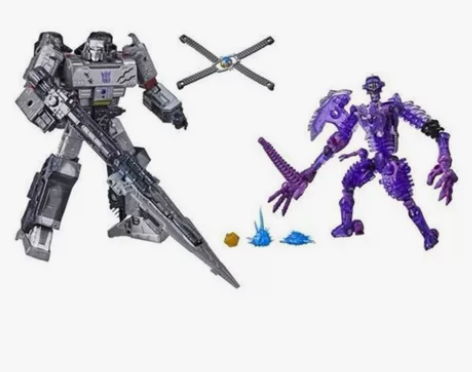 孩之宝 变形金刚 网飞限定 威震天亘古龙套...