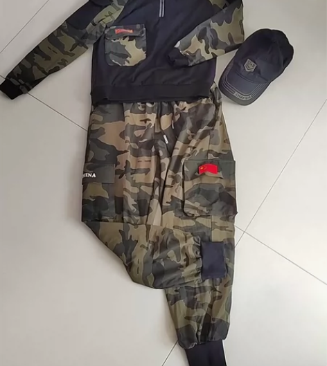 迷彩服套装+帽子自行搭配的(三件套M号),...