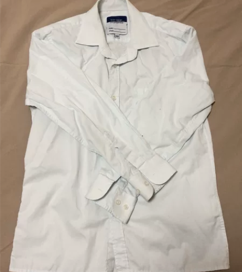 协和校服衬衣140码男九成新品相好划算 江...