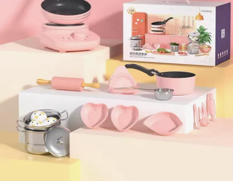 真煮迷你小厨房全套做饭儿童益智玩具儿童厨具...