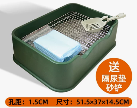定制不锈钢狗狗宠物厕所防踩防吃屎漏屎自制狗...