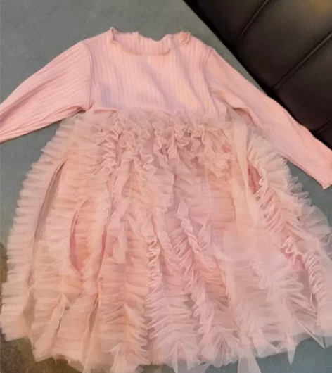 女宝粉色公主蓬蓬裙 全新90码 感兴趣的话...