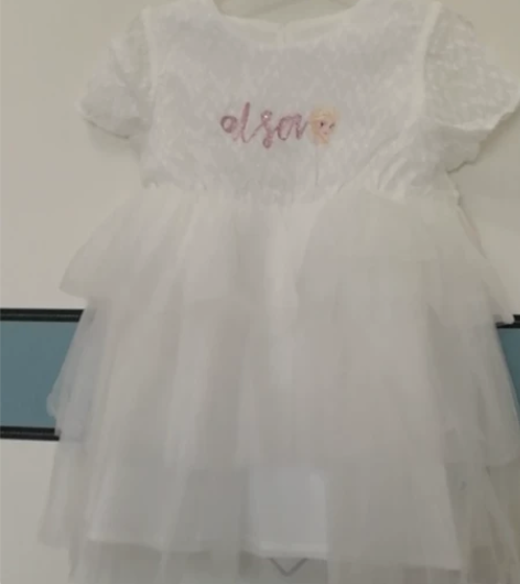 迪士尼爱莎正品蛋糕裙,全新尺码80,看中可...