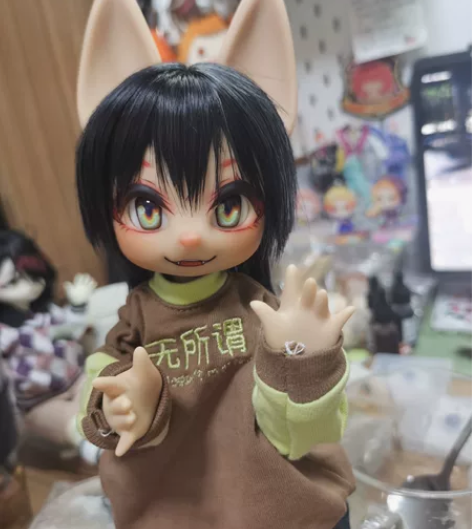 【bjd妆则】接妆  bjd二次元妆 开妆...