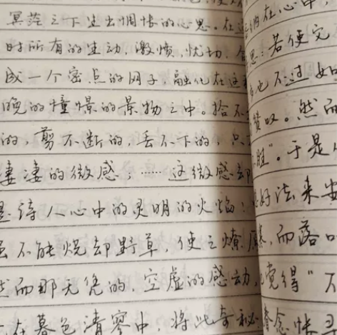 老字帖 钢笔字帖 主行副楷。里有不少行书散...