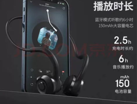 纽曼（Newmine） 骨传导蓝耳机ce0...