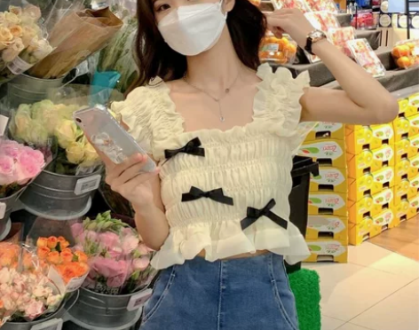 法式甜美风设计感小众夏季绝美小吊带背心女内...