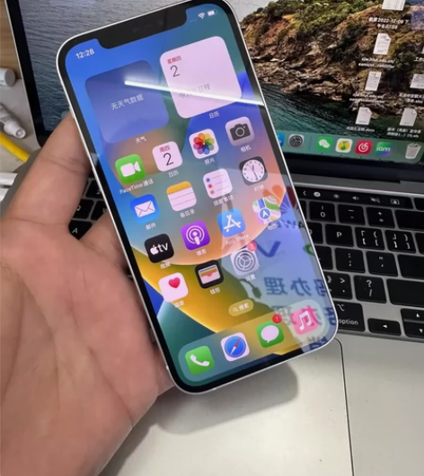 国行苹果12 64G白色  全网通  全原...