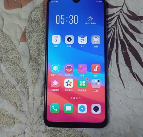 9新 OPPO A7X  星空紫 4＋12...