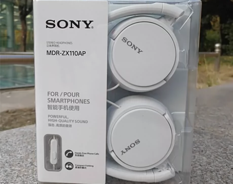 Sony/索尼 MDR-ZX110AP 头...
