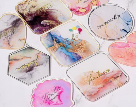 ins美甲调色盘一个9.9全新包邮，数量有...